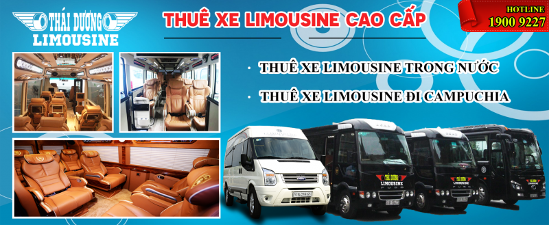 Thuê xe limousine 19 chỗ đi Campuchia