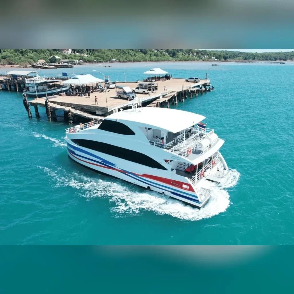 Thái Dương Limousine Chuyên cho thuê xe đi Campuchia Combo Vé Tàu Xe Từ Koh Sdach (Campuchia) Đến Pattaya (Thái Lan) - hình 2