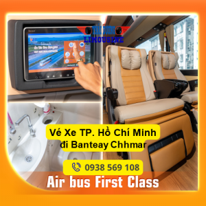 Vé Xe TP. Hồ Chí Minh đi Banteay Chhmar (Banteay Meanchey)