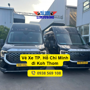 Vé Xe TP. Hồ Chí Minh đi Koh Thom (Kandal)
