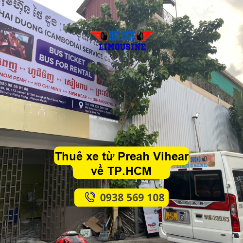 Thái Dương Limousine Chuyên cho thuê xe đi Campuchia Thuê xe Đi Campuchia | Xe Limousine Campuchia – Việt Nam