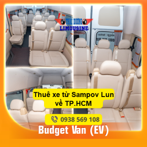 Thuê xe từ Sampov Lun (Battambang) về TP.HCM (Sài Gòn)